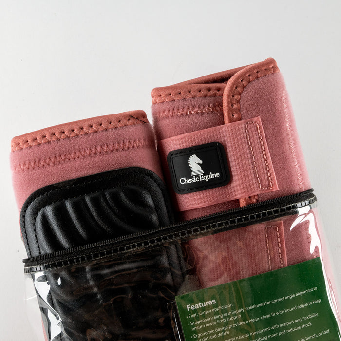 NEW Classic Equine ClassicFit Bubble Gum Large Hind Splint Boots Sale Barn Classic Equine