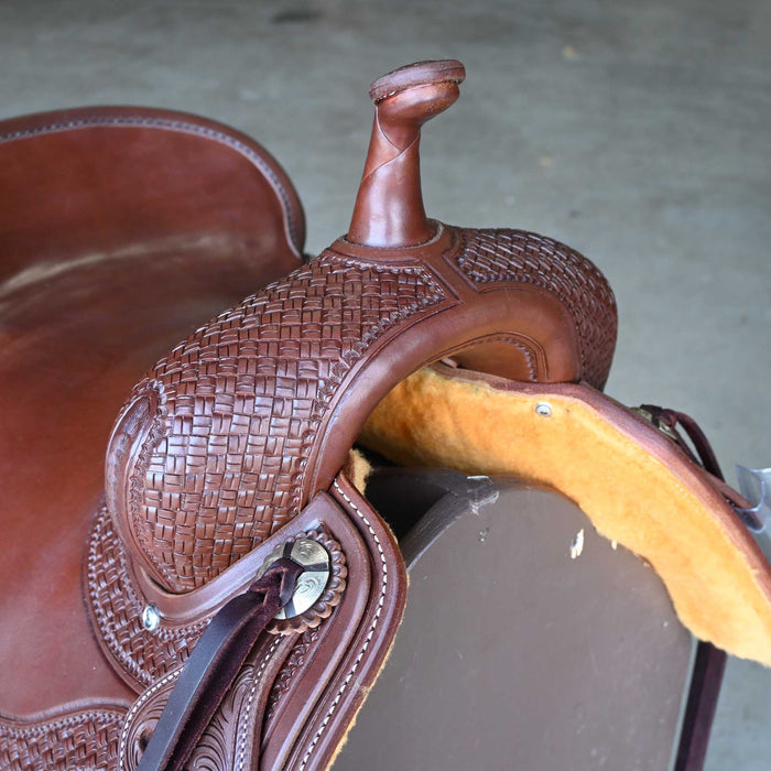 16" JEFF SMITH BUSTER WELCH CUTTING SADDLE
