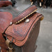 15" USED TOD SLONE ROPING SADDLE Saddles - Used Tod Slone