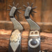 Rogers Silver Mounted 9pt. Spurs 2403 Tack - Spurs Brandt