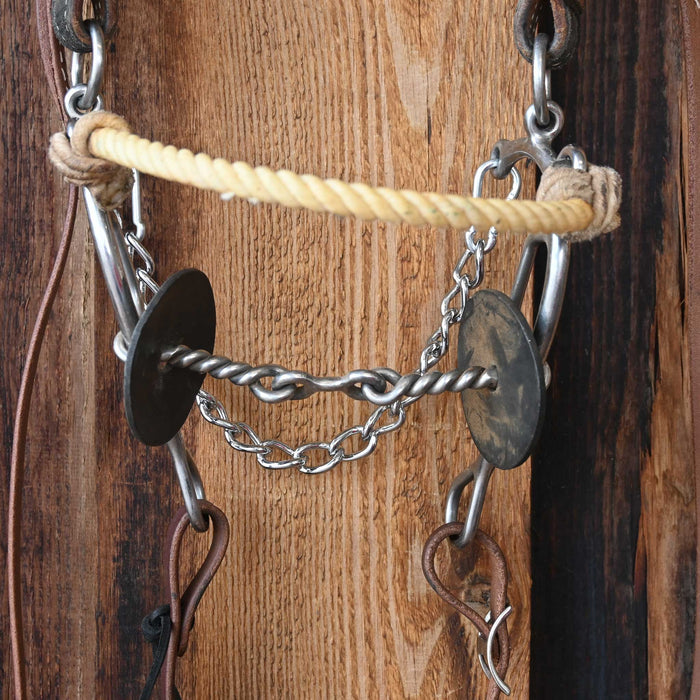 Twisted Wire Dogbone Bridle Rig Sale Barn misc