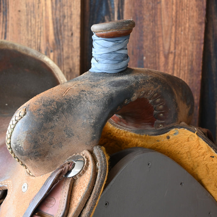 15" USED TESKEY'S RANCH SADDLE