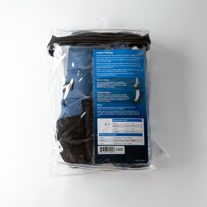 NEW Classic Equine Legacy2 Large Hind Deep Blue Splint Boots Sale Barn Classic Equine