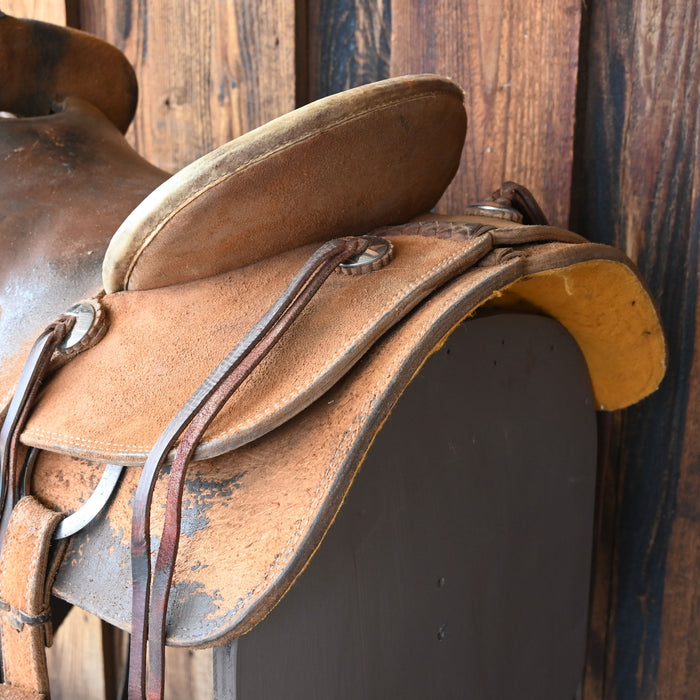 15" USED TESKEY'S RANCH SADDLE