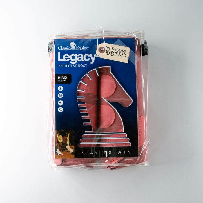 NEW Classic Equine Legacy2 Large Hind Bubble Gum Splint Boots Sale Barn Classic Equine