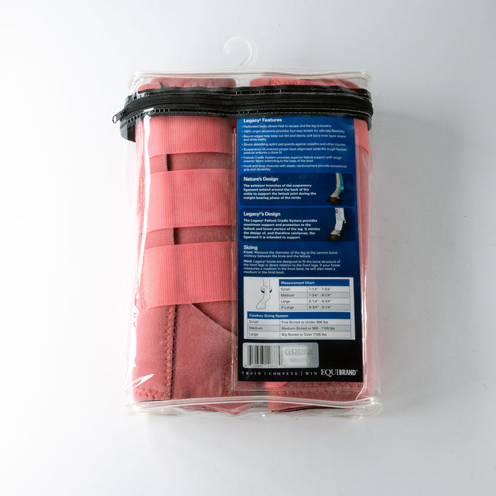 NEW Classic Equine Legacy2 Large Hind Bubble Gum Splint Boots Sale Barn Classic Equine