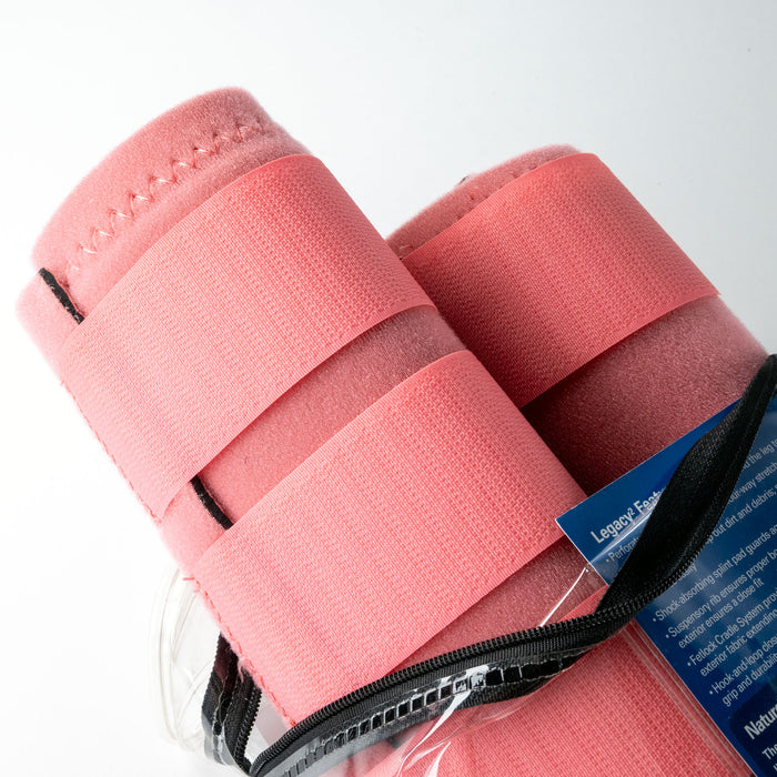 NEW Classic Equine Legacy2 Large Hind Bubble Gum Splint Boots Sale Barn Classic Equine