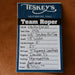 14.5" TESKEY'S TEAM ROPING SADDLE Saddles - New Teskey's Saddlery