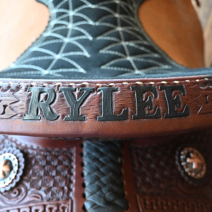 13" USED TESKEY'S BARREL SADDLE