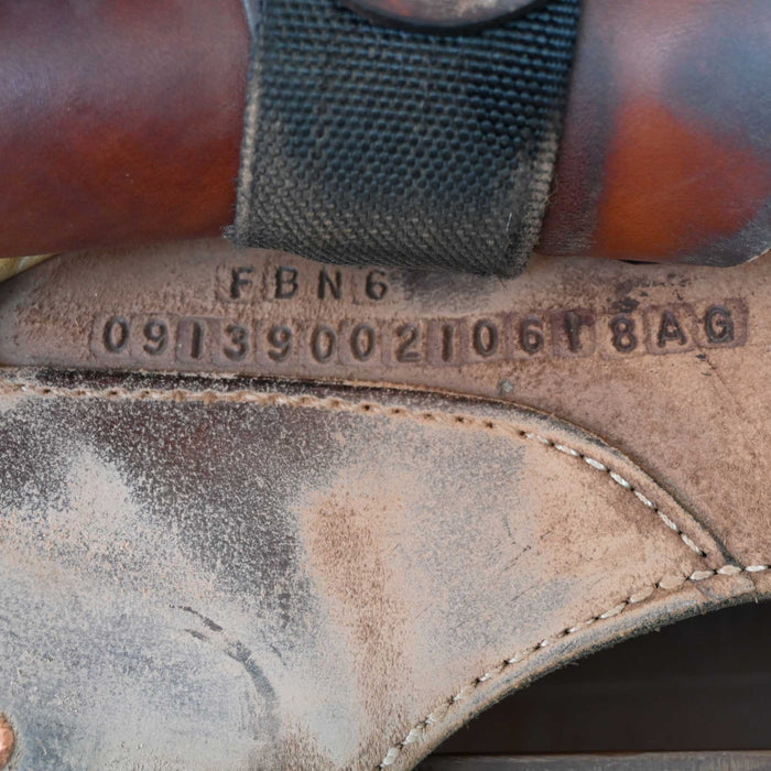 13.5" USED ROO HIDE BARREL SADDLE