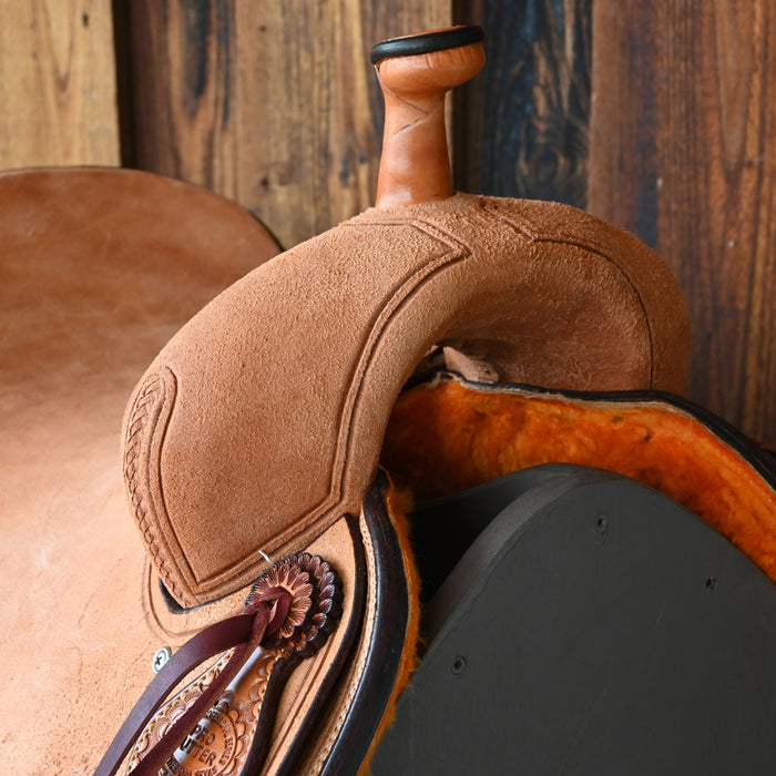 15" TESKEY'S PRO CUTTER RANCH CUTTER SADDLE Saddles - New Teskey's Saddlery