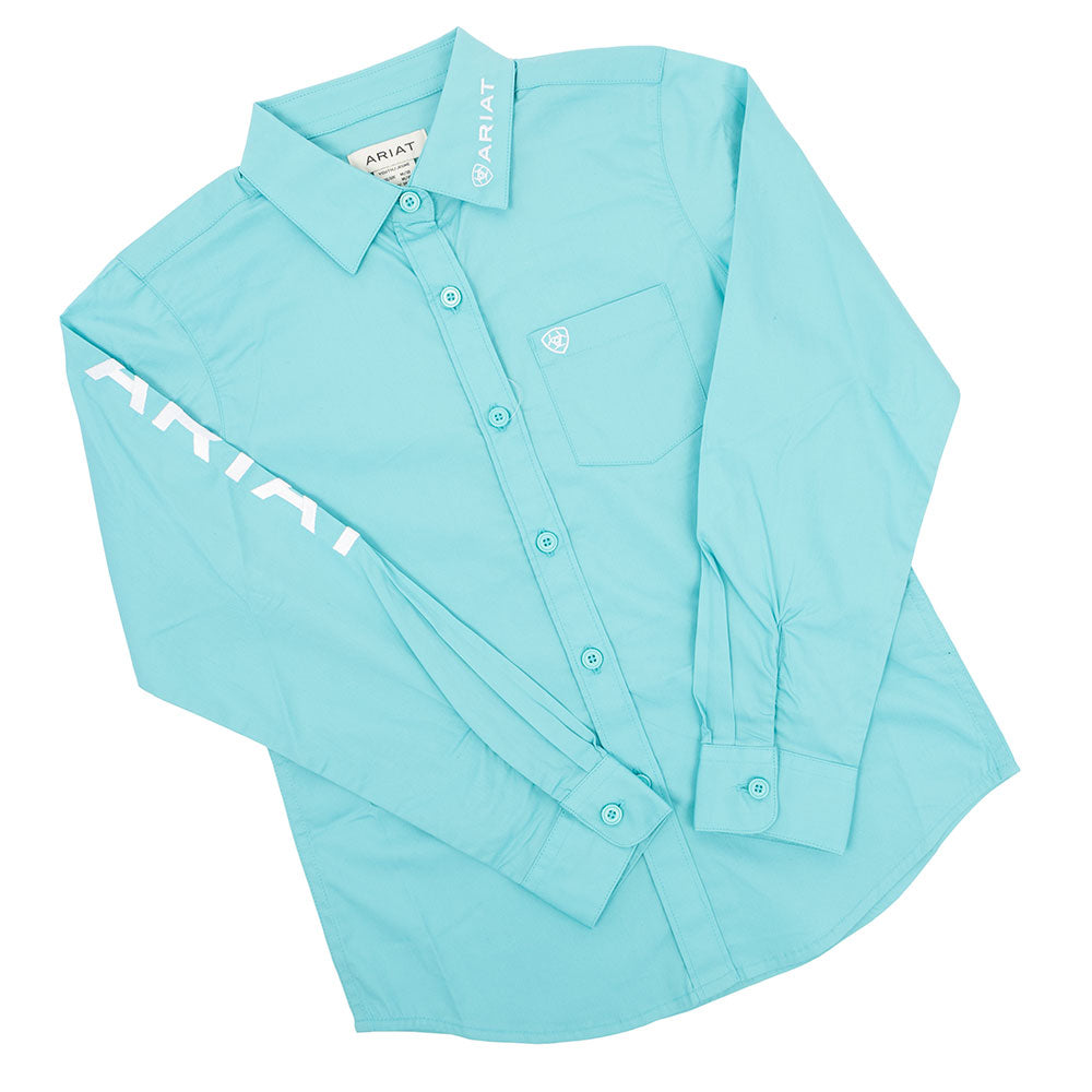 Ariat Girl's Team Kirby Button Shirt KIDS - Girls - Clothing - Tops - Long Sleeve Tops Ariat Clothing