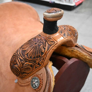 15" PATRICK SMITH ROPING SADDLE