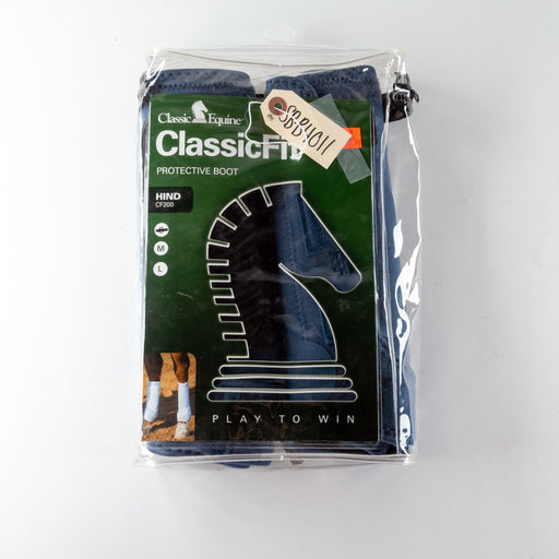 NEW Classic Equine ClassicFit Deep Blue Small Hind Splint Boots Sale Barn Classic Equine