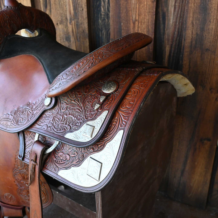 15.5" USED CIRCLE Y EQUITATION TRAIL SADDLE