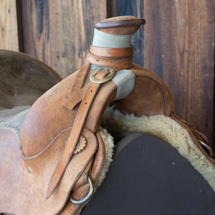 15.5" USED SEVERE BROTHERS RANCH SADDLE