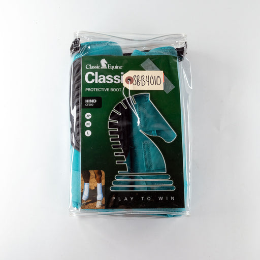 NEW Classic Equine ClassicFit Aqua Small Hind Splint Boots Sale Barn Classic Equine