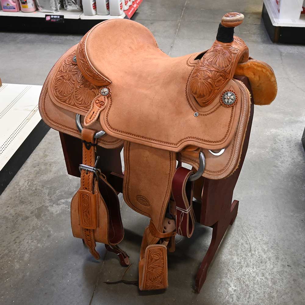 15.5" PATRICK SMITH ROPING SADDLE