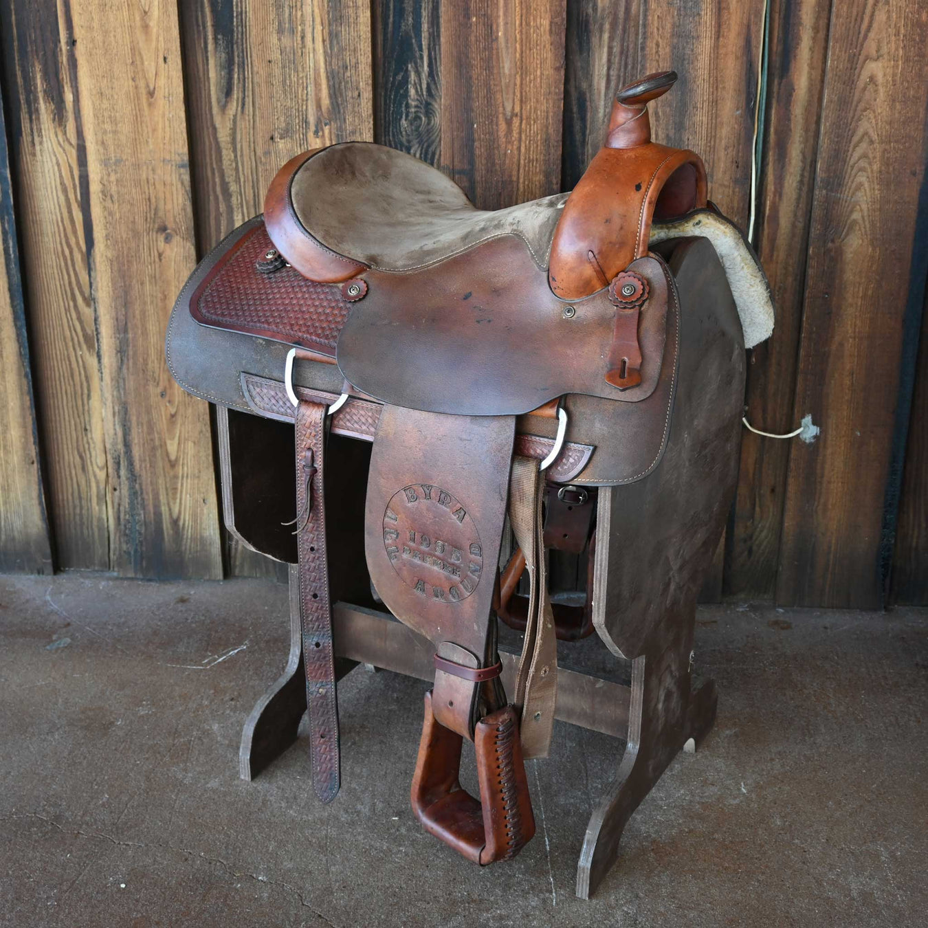 15" USED BIG HORN TRAIL SADDLE Saddles - Used Big Horn