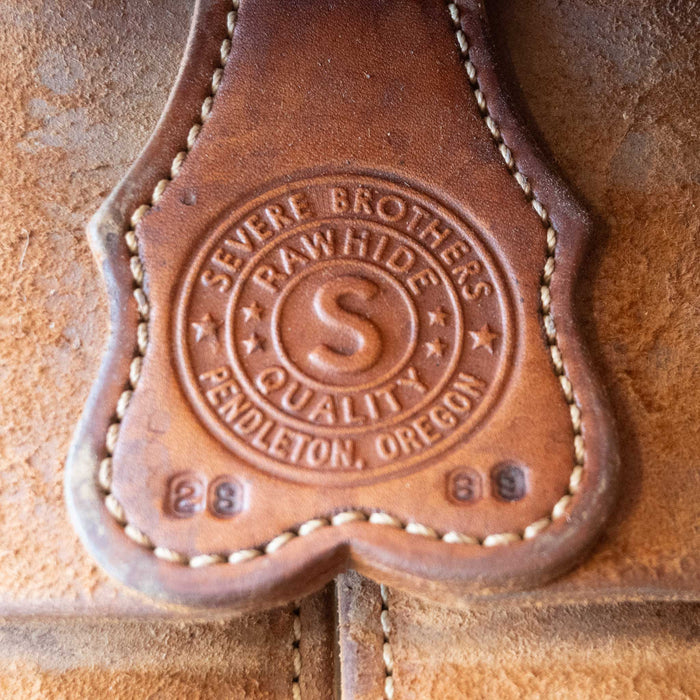 15.5" USED SEVERE BROTHERS RANCH SADDLE