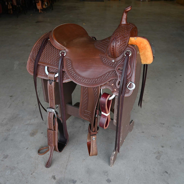 16.5" JEFF SMITH BUSTER WELCH CUTTING SADDLE