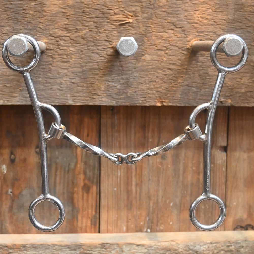 Schoneberg Jill Square Twist with French Link Chain Bit SC407 Tack - Bits, Spurs & Curbs - Bits Schoneberg   