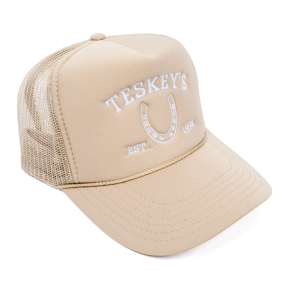 Teskey's Horseshoe Cap - Beige