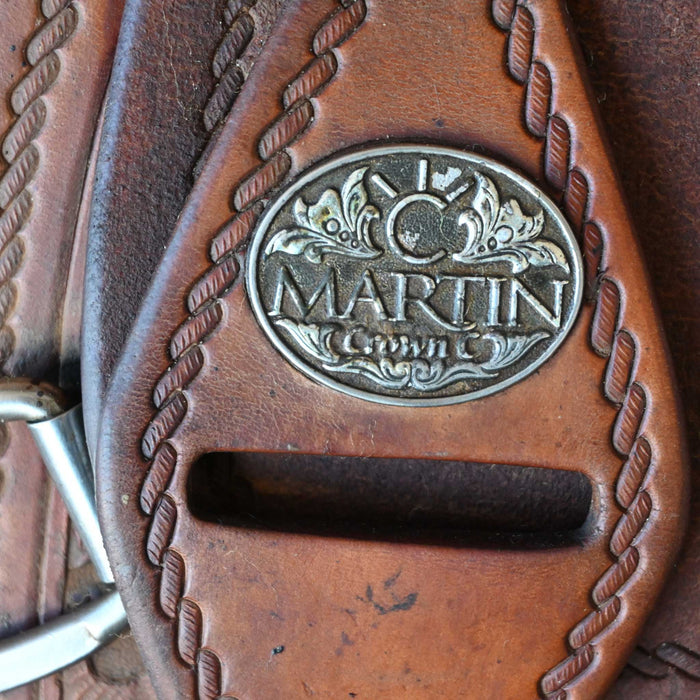14" USED MARTIN CROWN C BARREL SADDLE