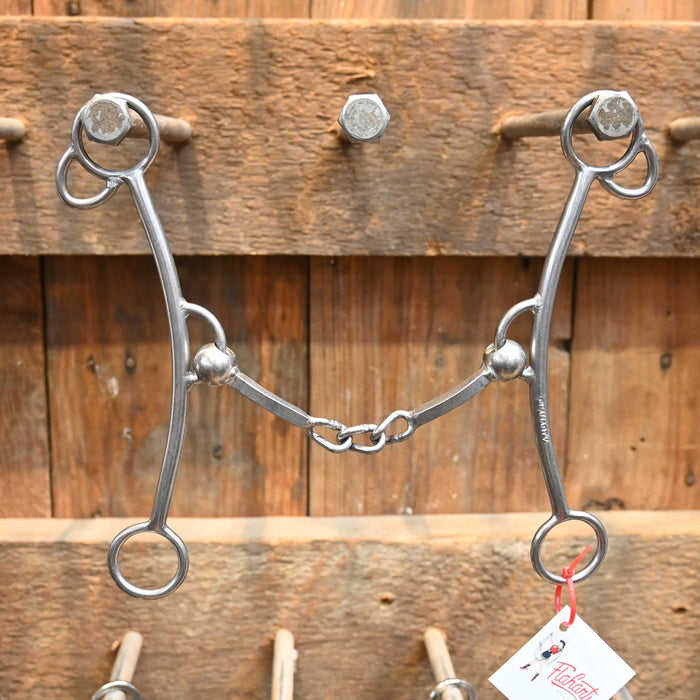 Flaharty Big Duke Square Center Chain Bit Tack - Bits Flaharty