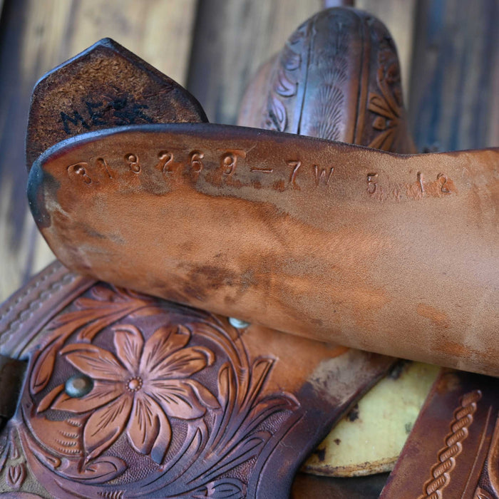 14" USED MARTIN CROWN C BARREL SADDLE
