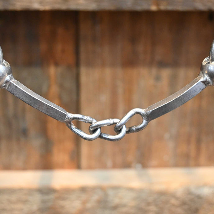 Flaharty Big Duke Square Center Chain Bit Tack - Bits Flaharty