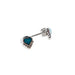 Micro Turquoise Heart Stud Earrings KIDS - Accessories - Jewelry Sunwest Silver