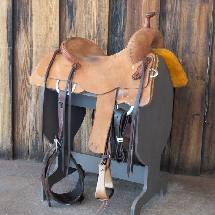 16" USED AUSTIN VALIMONT RANCH CUTTER SADDLE