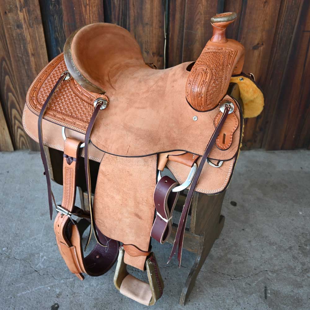 15.5" TESKEY'S RANCH SADDLE Saddles TESKEY'S SADDLERY LLC   