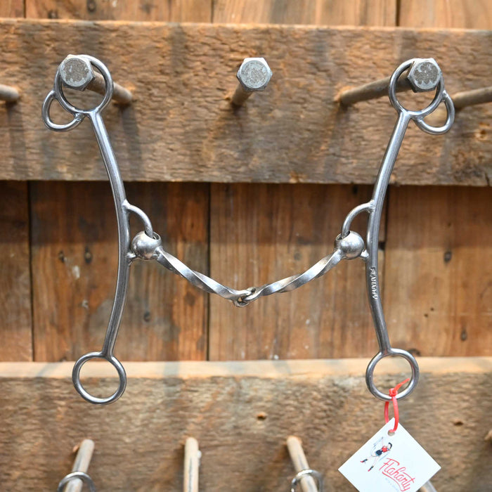 Flaharty Big Duke Slow Twist Snaffle Bit