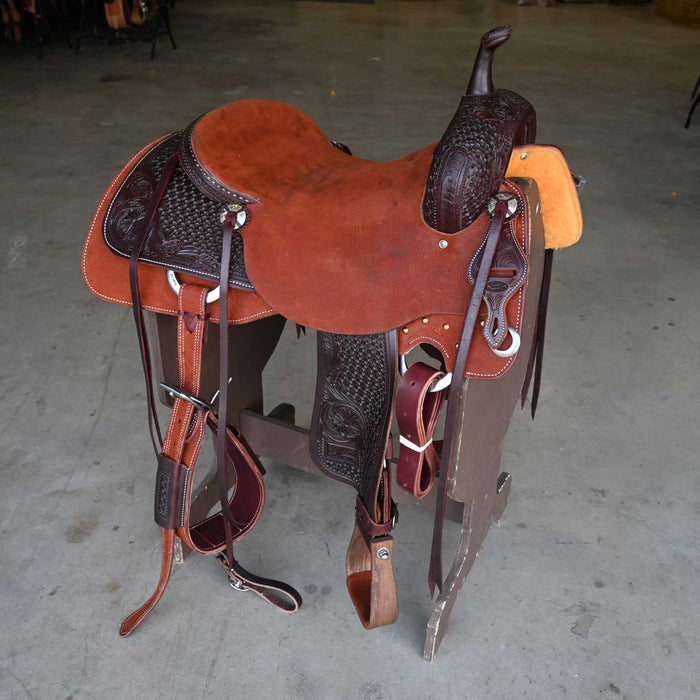 16.5" JEFF SMITH BUSTER WELCH CUTTING SADDLE