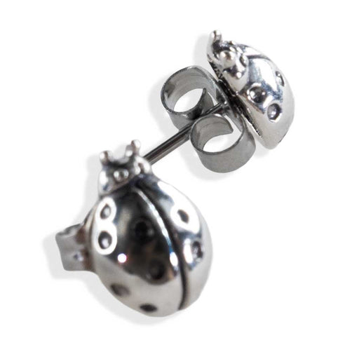 Mini Ladybug Stud Earrings WOMEN - Accessories - Jewelry - Earrings Sunwest Silver
