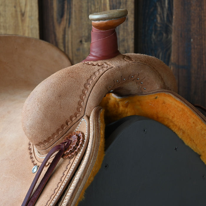 15" PATRICK SMITH TEAM ROPING SADDLE