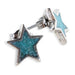 Tiny Turquoise Star Stud Earrings WOMEN - Accessories - Jewelry - Earrings Sunwest Silver