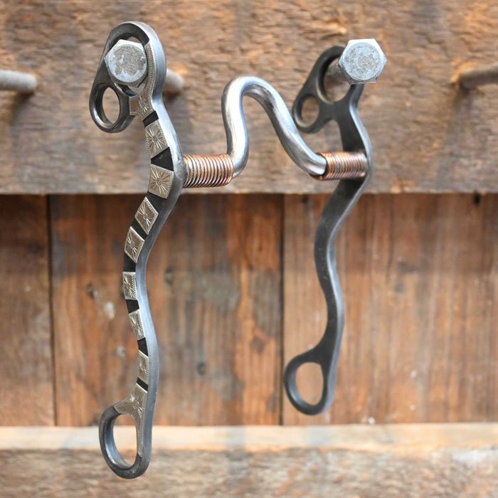 Stephen White Solid Port Bit w/Copper Bars