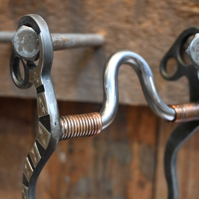 Stephen White Solid Port Bit w/Copper Bars