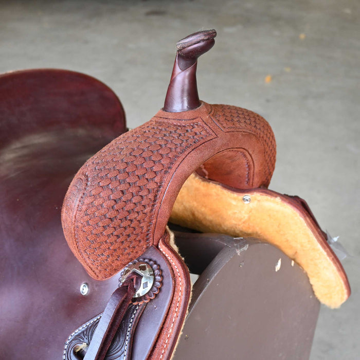 15.5" JEFF SMITH BUSTER WELCH CUTTING SADDLE