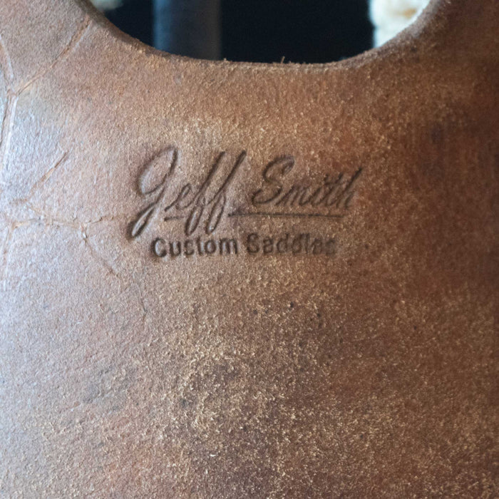 15.5" USED JEFF SMITH CUTTING SADDLE