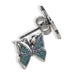 Mini Turquoise Butterfly Stud Earrings WOMEN - Accessories - Jewelry - Earrings Sunwest Silver