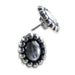 Beaded Button Stud Earrings WOMEN - Accessories - Jewelry - Earrings Sunwest Silver