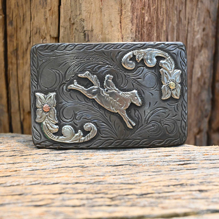 Will Daniel Buckin' Bronc Belt Buckle