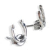 Mini Horseshoe Stud Earrings WOMEN - Accessories - Jewelry - Earrings Sunwest Silver