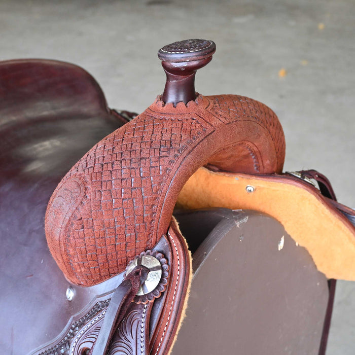 16" JEFF SMITH COW HORSE SADDLE