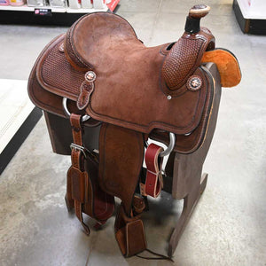 15" PATRICK SMITH ROPING SADDLE