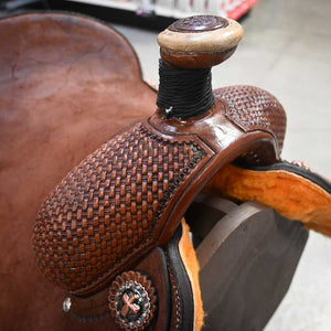 15" PATRICK SMITH ROPING SADDLE